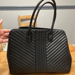 A New Day Black Laptop Purse